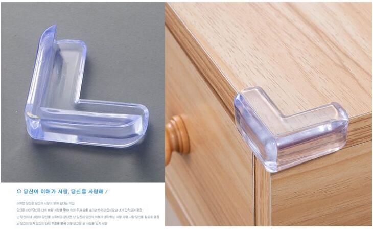 透明硅胶防撞护角家用桌柜子护角